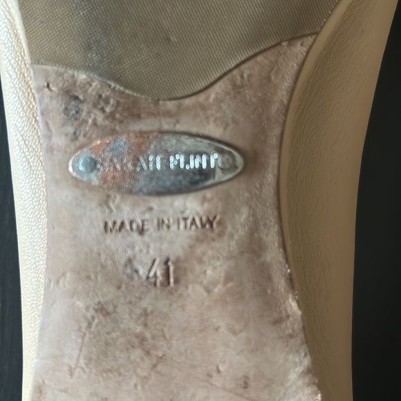 Sarah Flint Ballet Sachetto Flat size US 10 Color Sand Nappa - Picture 12 of 17